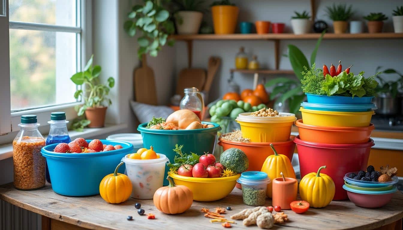 Illustration: Explorer les formats et capacités variées des contenants en plastique