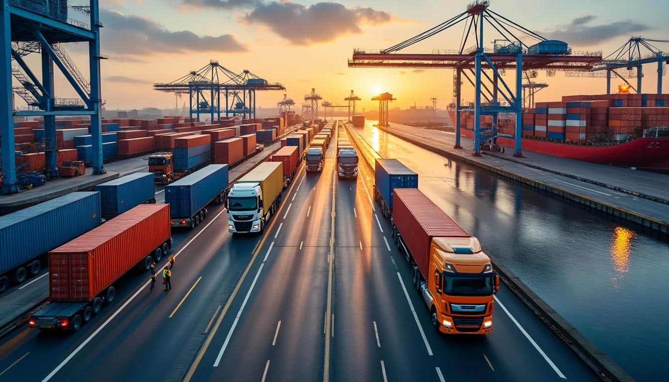 Illustration: Quels équipements techniques animent un terminal conteneur moderne ?