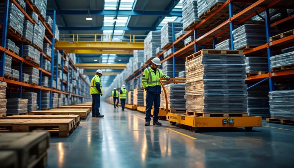 Arcelormittal : centre logistique européen SA au cœur de l'industrie