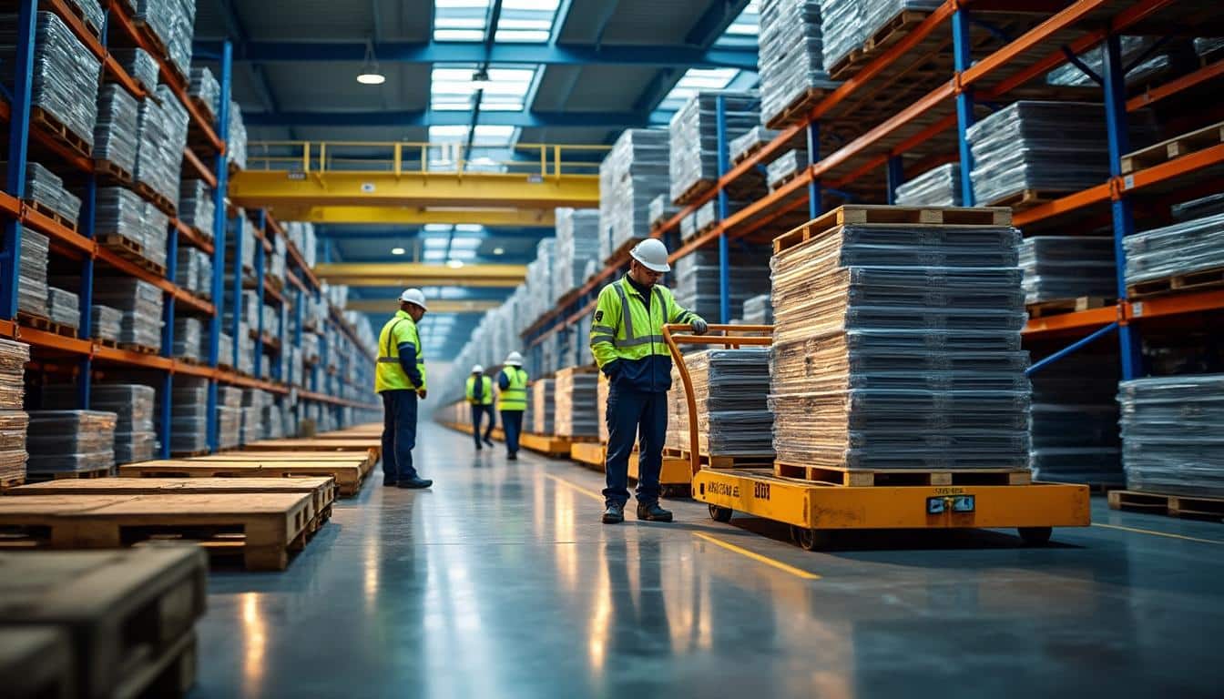 Arcelormittal : centre logistique européen SA au cœur de l'industrie