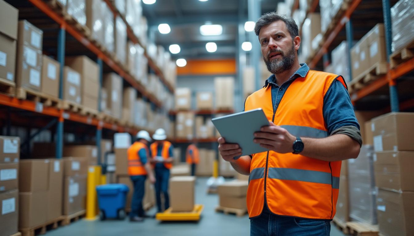 Illustration: Quel est le rôle exact du chef d’équipe dans la logistique ?