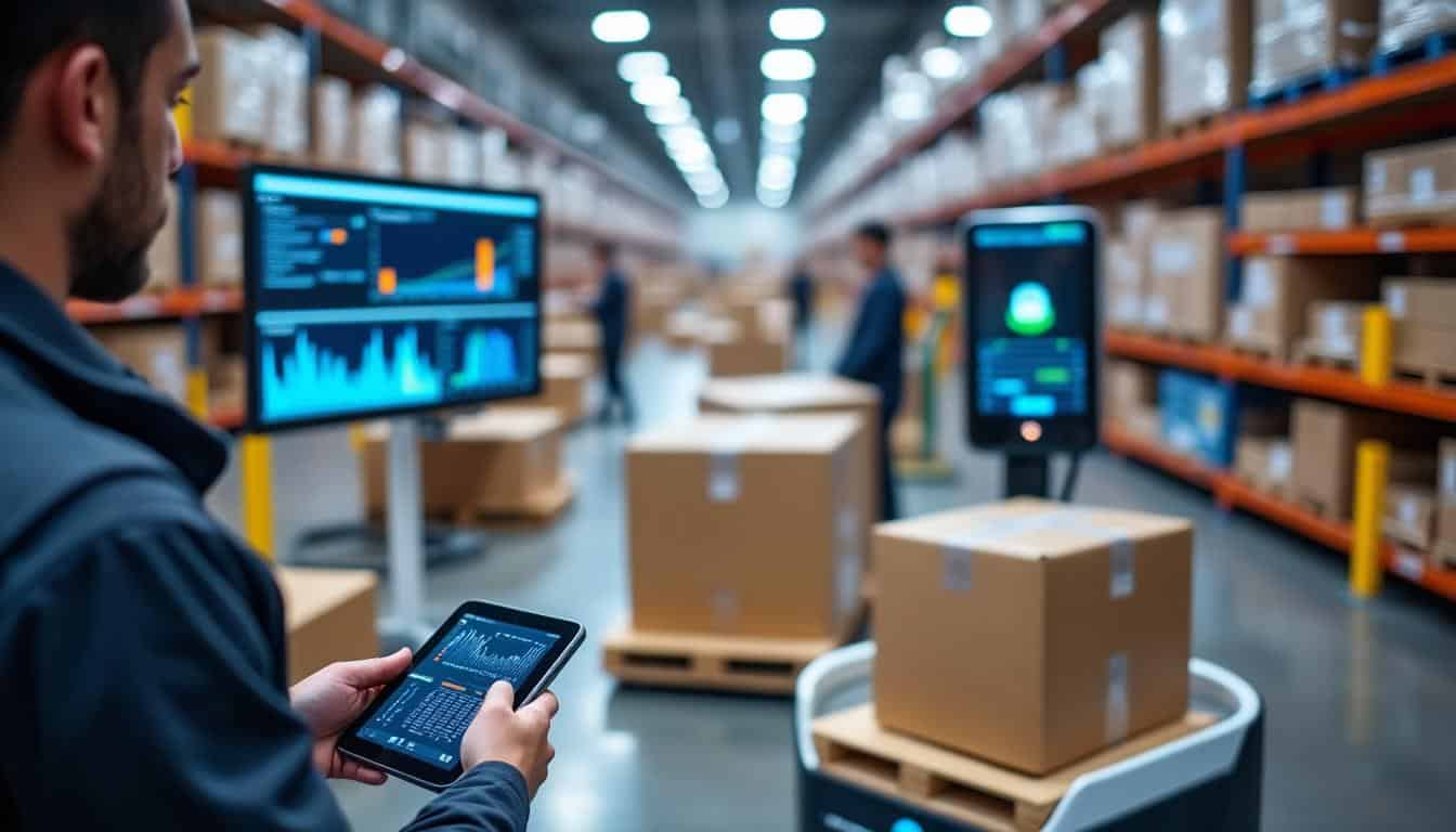 Illustration: Comprendre la digitalisation de la chaîne logistique : définitions et enjeux