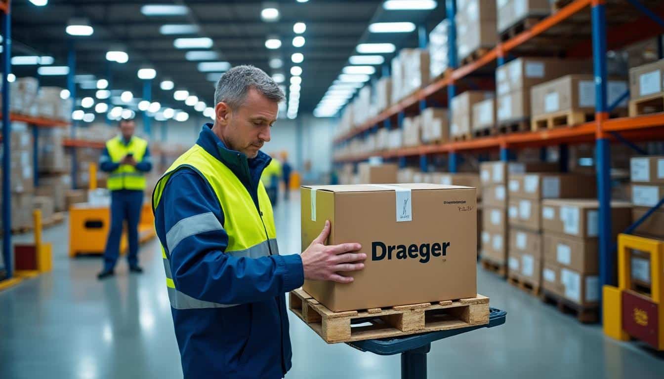 Illustration: Pourquoi la logistique est un pilier essentiel dans les activités de Draeger