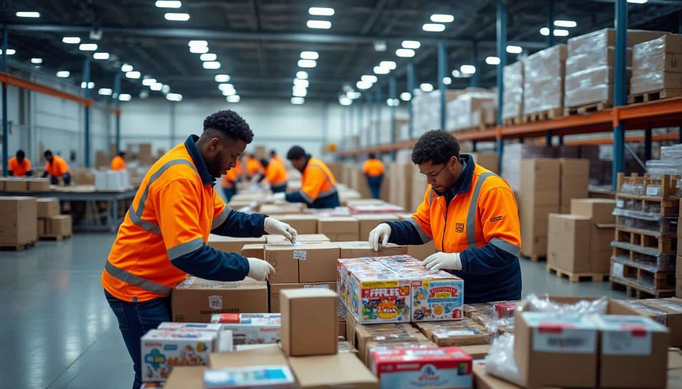 Illustration: Dans les coulisses de l’entrepôt logistique de King Jouet : organisation et équipes