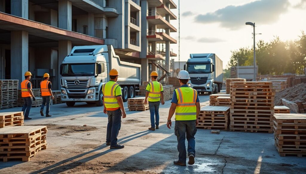 Logistique de chantier : optimiser la gestion pour réussir vos travaux