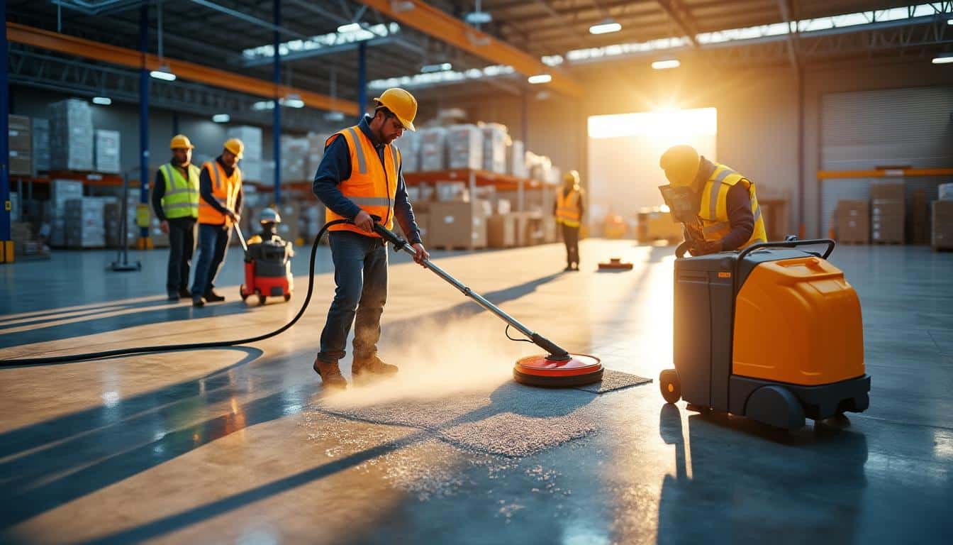 Illustration: Comment organiser efficacement le nettoyage dans les entrepôts et plateformes logistiques