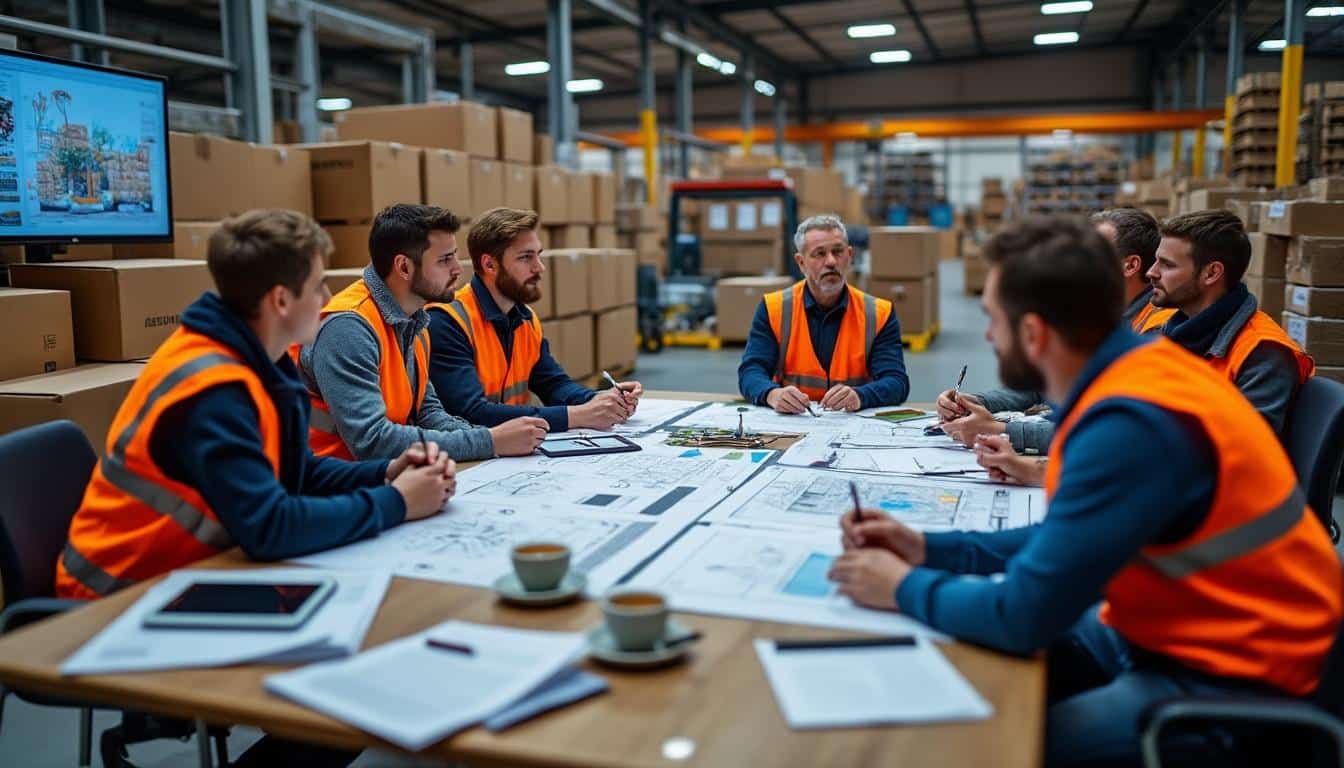 Illustration: Les étapes indispensables pour préparer et piloter un projet logistique efficace