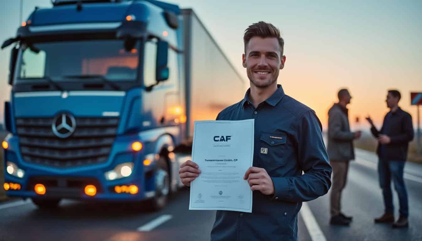 Illustration: Comprendre le diplôme de conducteur routier de marchandises : options et finalités