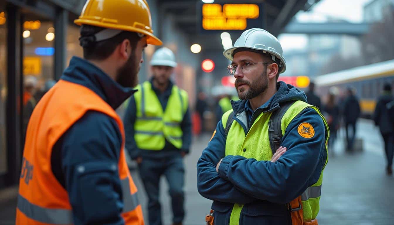 Illustration: Pourquoi opter pour le travail en intérim dans le secteur du BTP autour de la gare du Nord ?