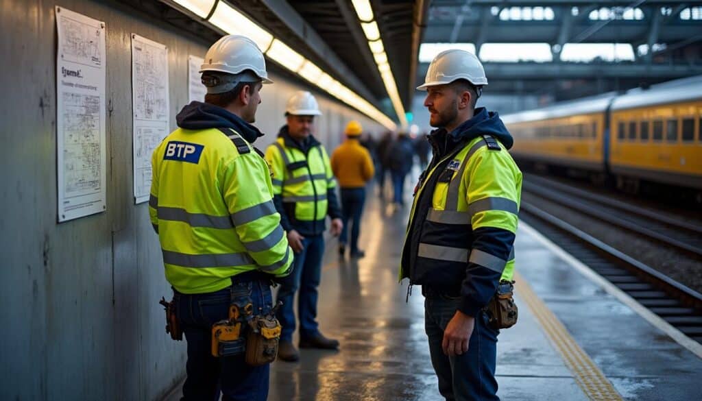 Intérim à la gare du Nord en BTP : missions, agences et conseils