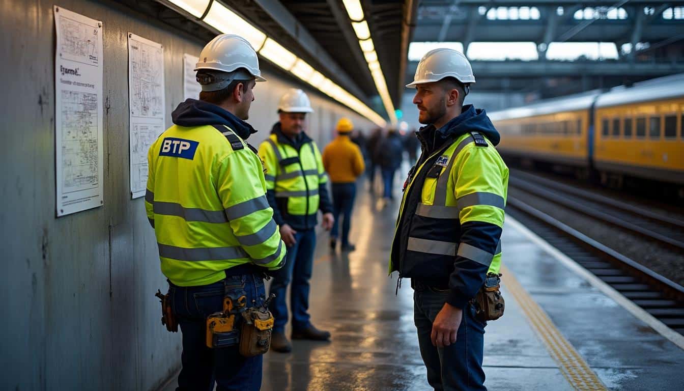 Intérim à la gare du Nord en BTP : missions, agences et conseils