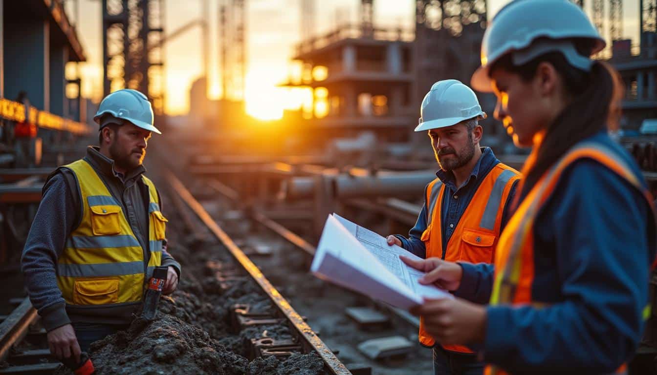 Illustration: Les métiers et fonctions incontournables dans le secteur du BTP