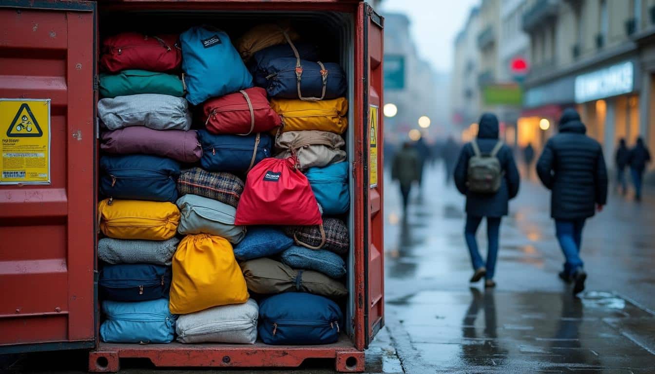 Container à vêtements : choisir et utiliser efficacement pour le recyclage
