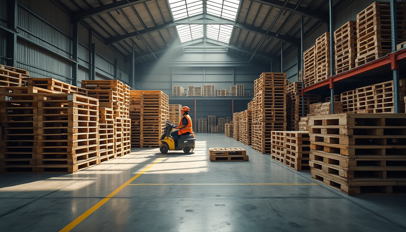 Définition de la palette gerbable : optimiser stockage et transport