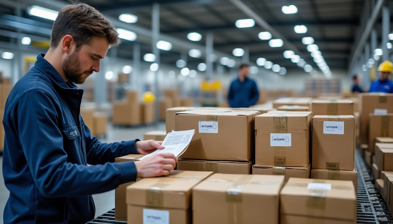 Illustration: Qu’est-ce que le statut d’un colis en transit dans la logistique ?