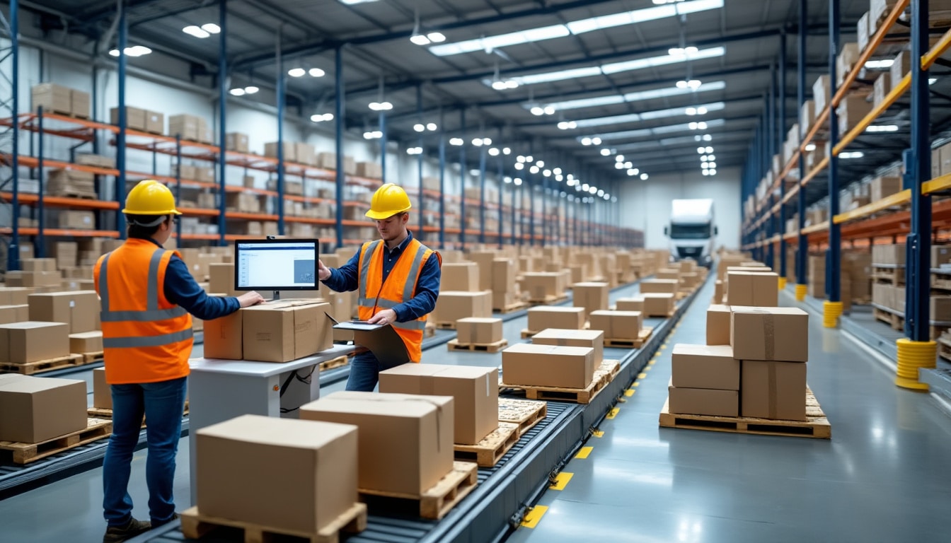 Illustration: Comprendre le fonctionnement du flux tendu en logistique