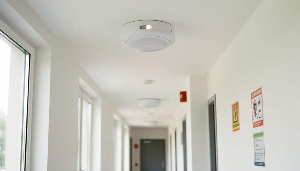 Alarme incendie sonore : rôle, types et obligations